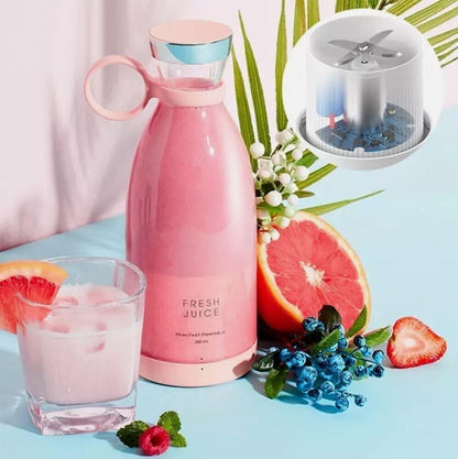 Portable mini juicer blender